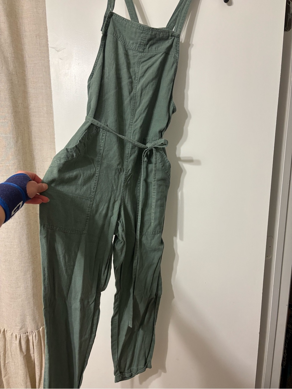 Universal Thread Olive Green Utility Jumpsuit Romper